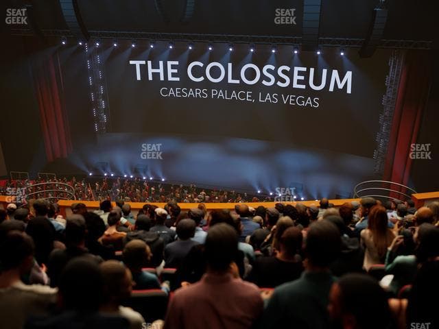 The Colosseum At Caesars Palace - Section 403 Seat View