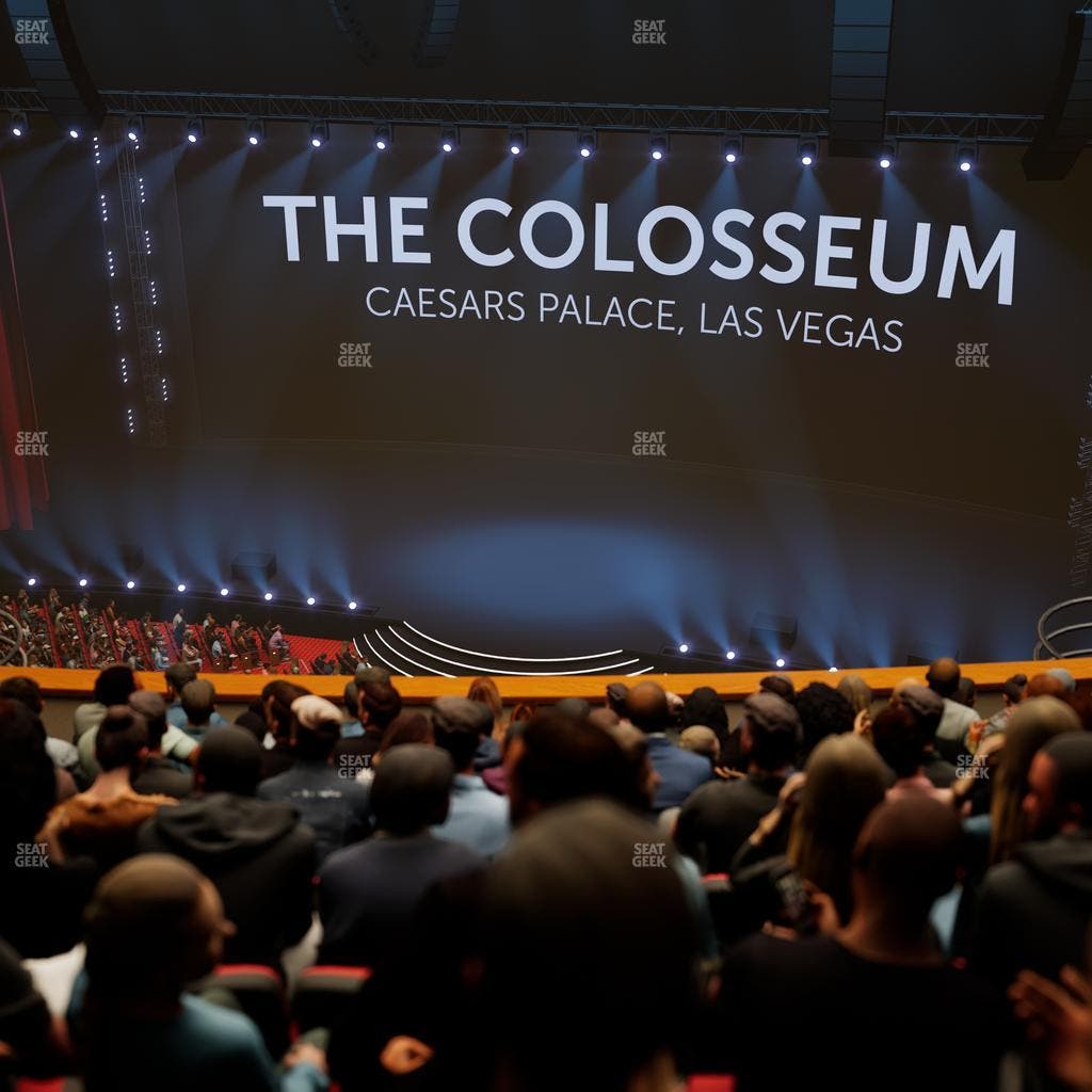 The Colosseum At Caesars Palace - Section 403 Seat View