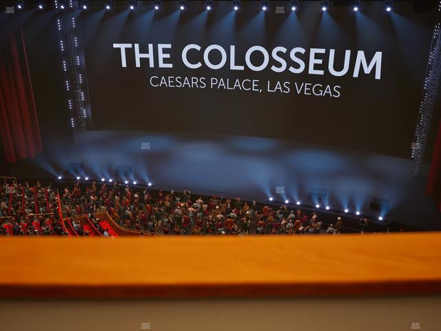 The Colosseum At Caesars Palace - Section 403 Seat View