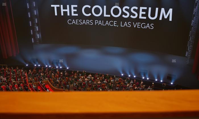 The Colosseum At Caesars Palace - Section 403 Seat View
