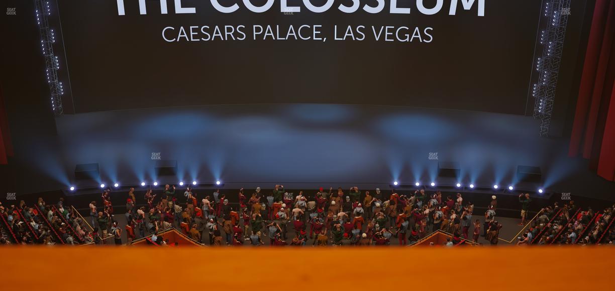 The Colosseum At Caesars Palace - Section 404 Seat View