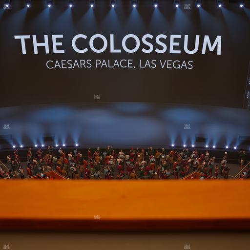 The Colosseum At Caesars Palace - Section 404 Seat View