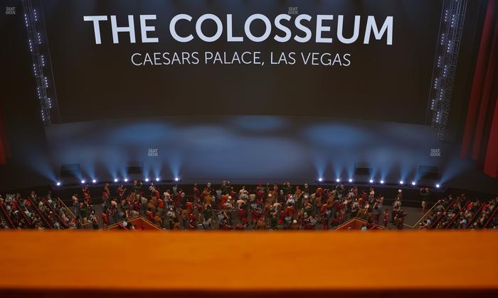 The Colosseum At Caesars Palace - Section 404 Seat View