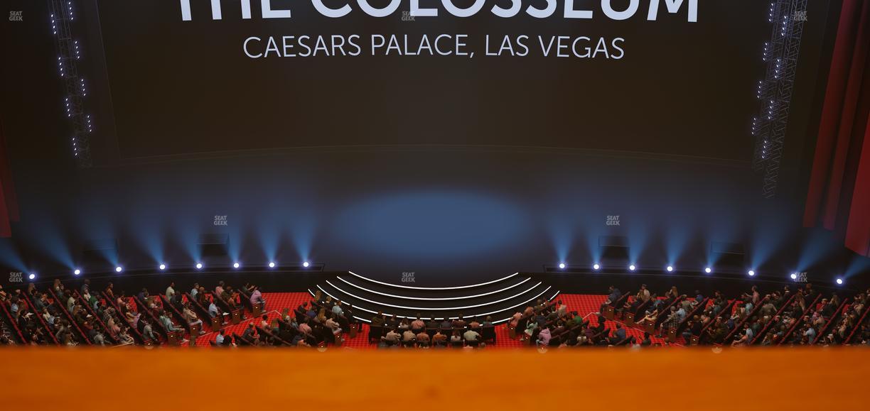 The Colosseum At Caesars Palace - Section 404 Seat View