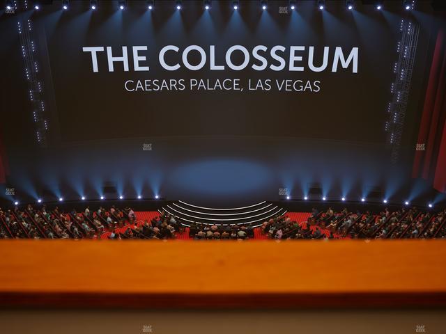 The Colosseum At Caesars Palace - Section 404 Seat View