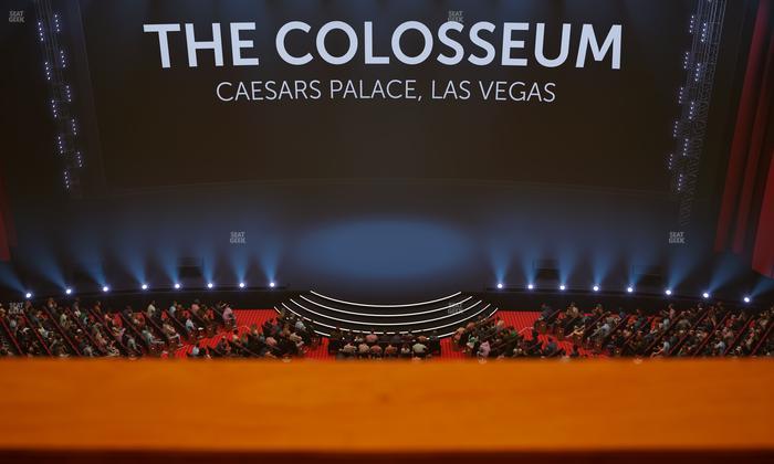 The Colosseum At Caesars Palace - Section 404 Seat View