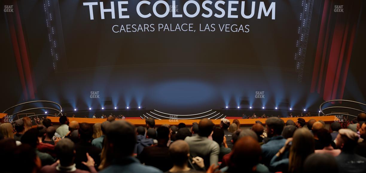 The Colosseum At Caesars Palace - Section 404 Seat View