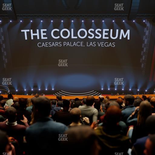 The Colosseum At Caesars Palace - Section 404 Seat View