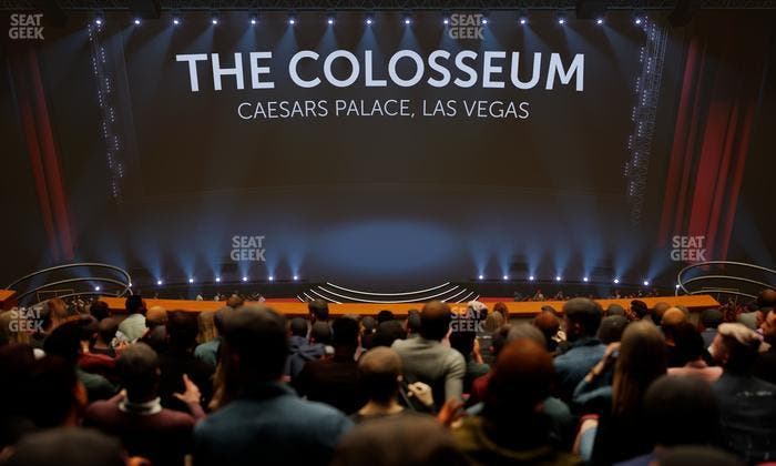 The Colosseum At Caesars Palace - Section 404 Seat View