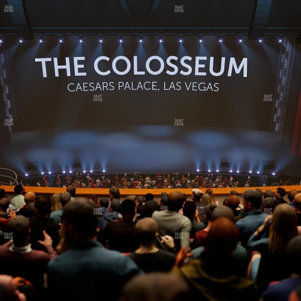 The Colosseum At Caesars Palace - Section 404 Seat View