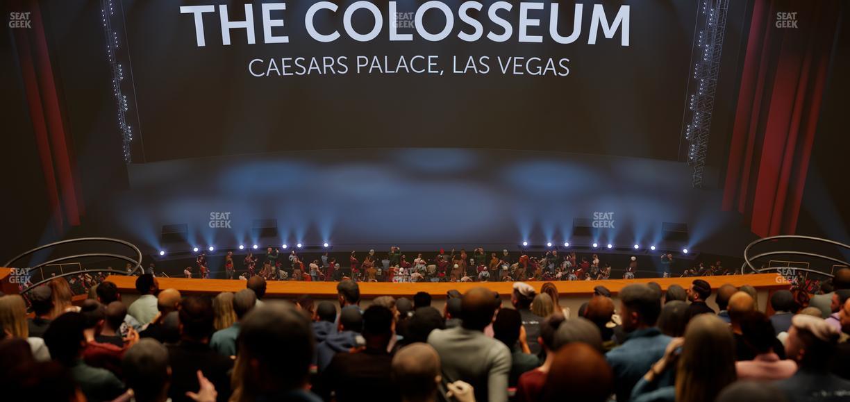 The Colosseum At Caesars Palace - Section 404 Seat View