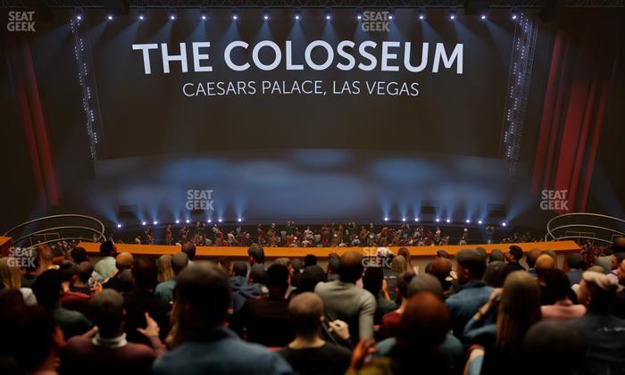 The Colosseum At Caesars Palace - Section 404 Seat View