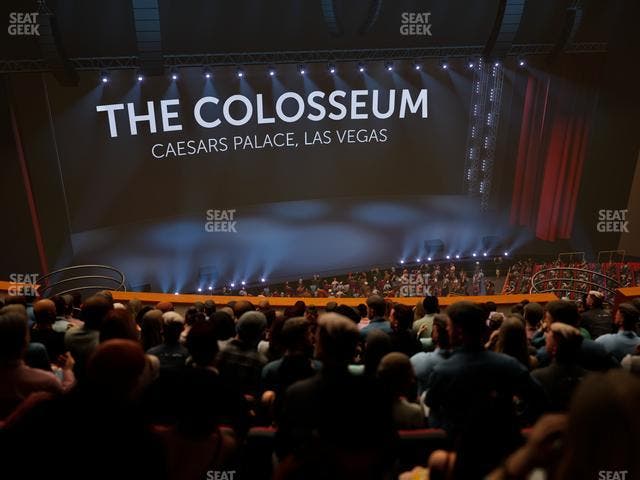 The Colosseum At Caesars Palace - Section 405 Seat View
