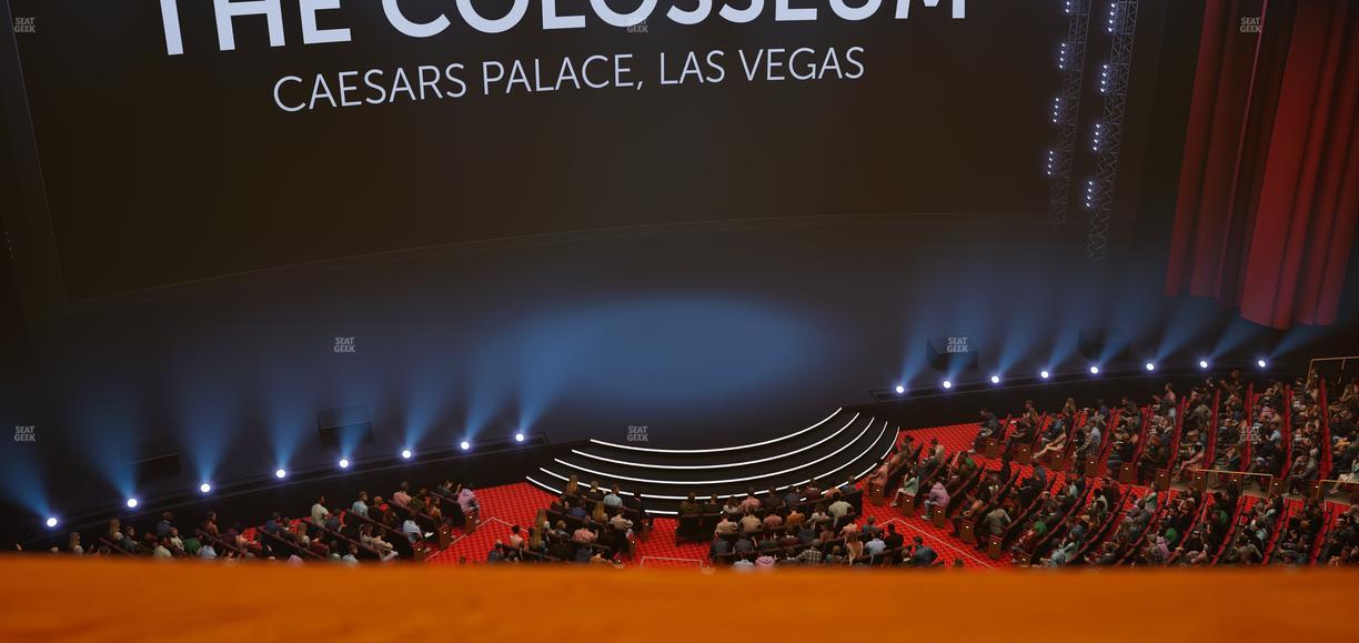 The Colosseum At Caesars Palace - Section 405 Seat View