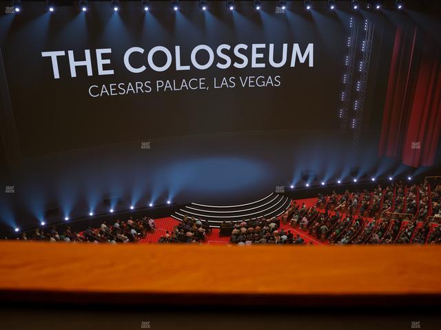 The Colosseum At Caesars Palace - Section 405 Seat View