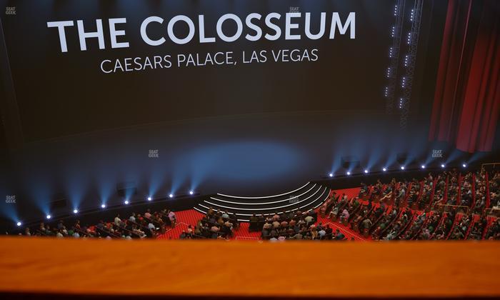 The Colosseum At Caesars Palace - Section 405 Seat View