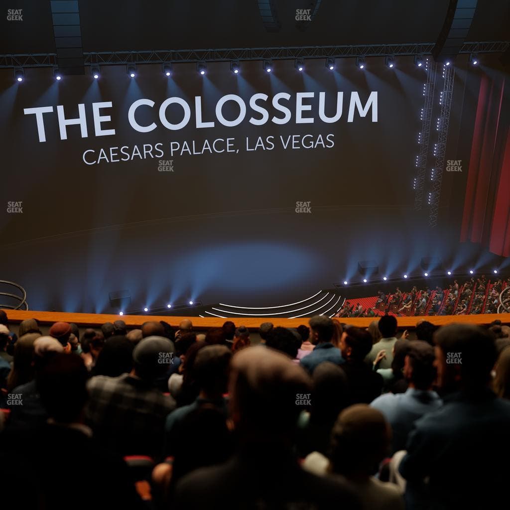 The Colosseum At Caesars Palace - Section 405 Seat View