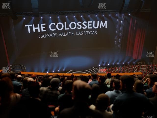 The Colosseum At Caesars Palace - Section 405 Seat View