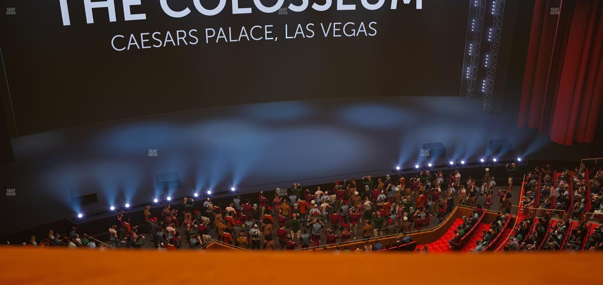 The Colosseum At Caesars Palace - Section 405 Seat View
