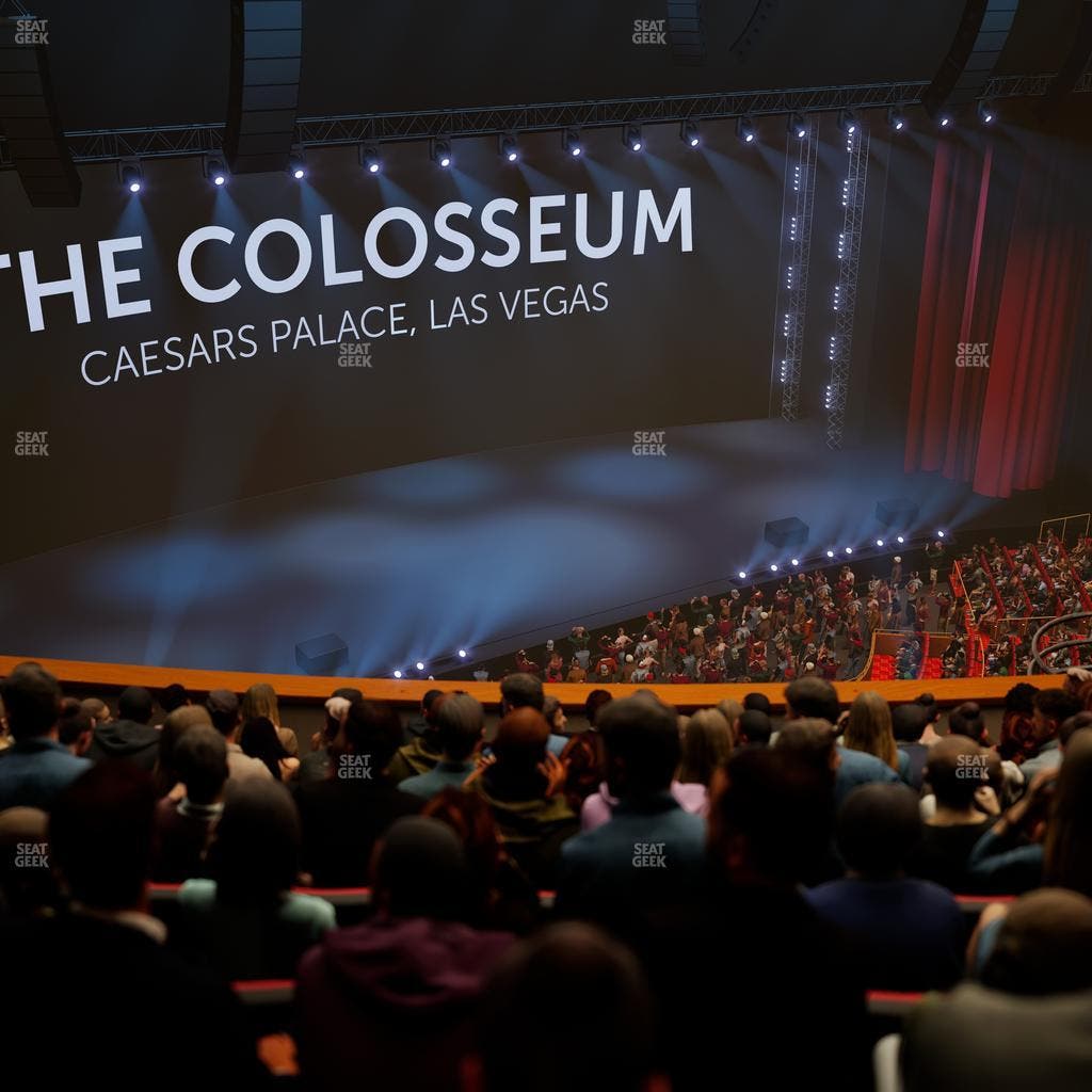 The Colosseum At Caesars Palace - Section 406 Seat View