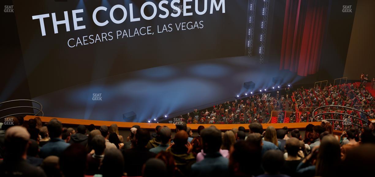 The Colosseum At Caesars Palace - Section 406 Seat View
