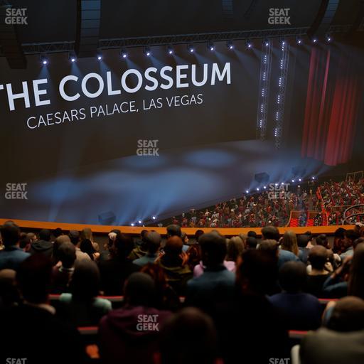 The Colosseum At Caesars Palace - Section 406 Seat View
