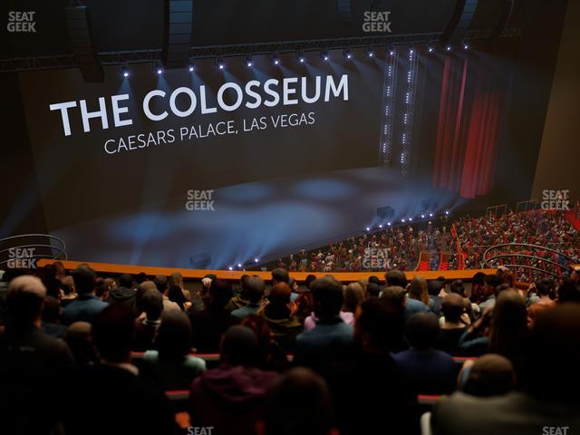 The Colosseum At Caesars Palace - Section 406 Seat View