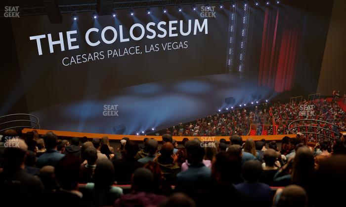 The Colosseum At Caesars Palace - Section 406 Seat View