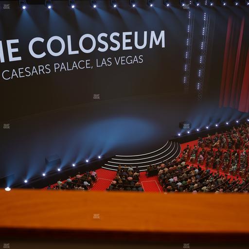 The Colosseum At Caesars Palace - Section 406 Seat View