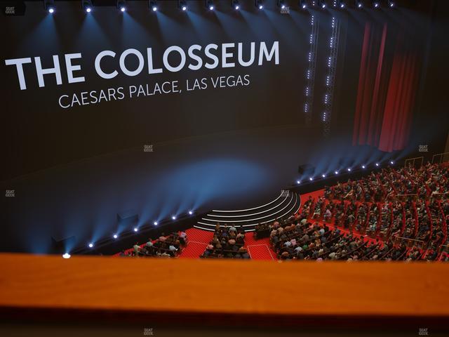 The Colosseum At Caesars Palace - Section 406 Seat View