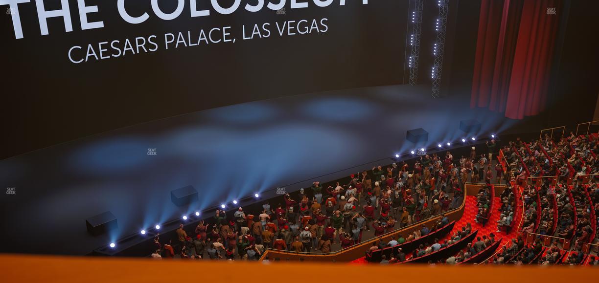 The Colosseum At Caesars Palace - Section 406 Seat View