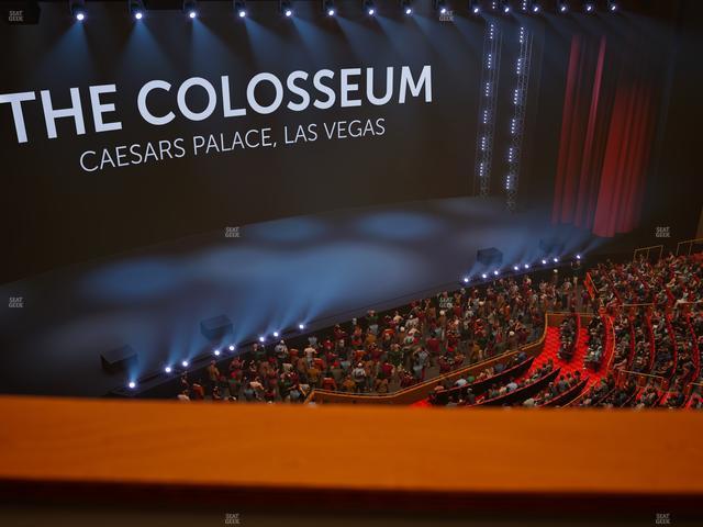 The Colosseum At Caesars Palace - Section 406 Seat View