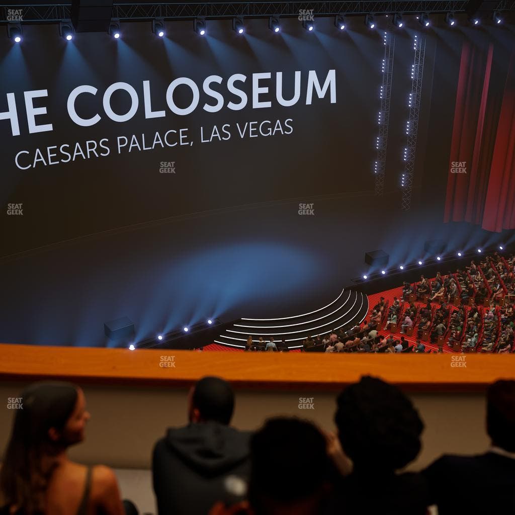 The Colosseum At Caesars Palace - Section 406 Seat View