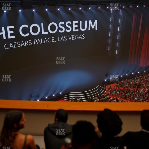 The Colosseum At Caesars Palace - Section 406 Seat View