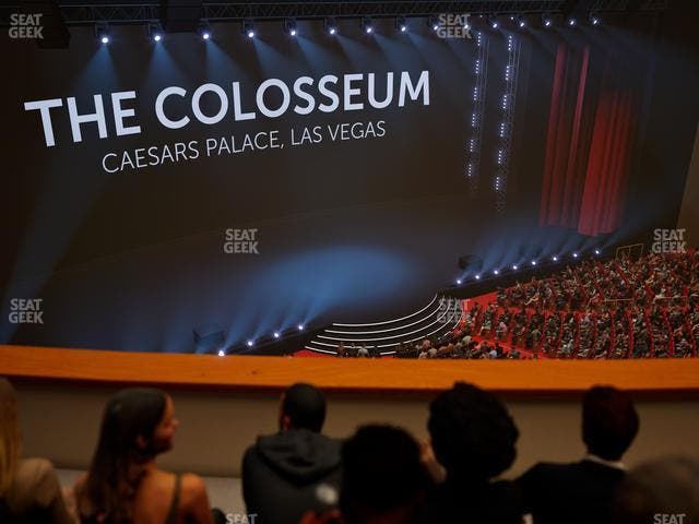 The Colosseum At Caesars Palace - Section 406 Seat View