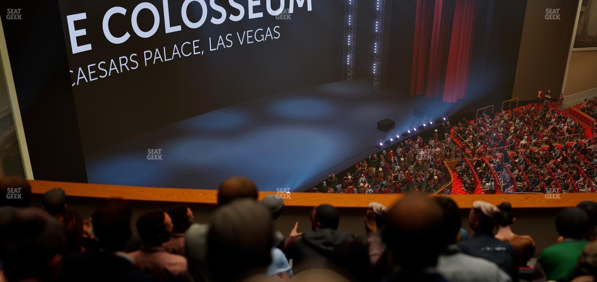 The Colosseum At Caesars Palace - Section 407 Seat View