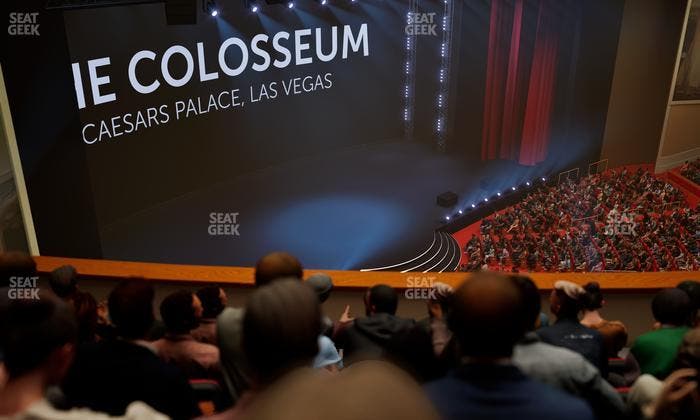 The Colosseum At Caesars Palace - Section 407 Seat View