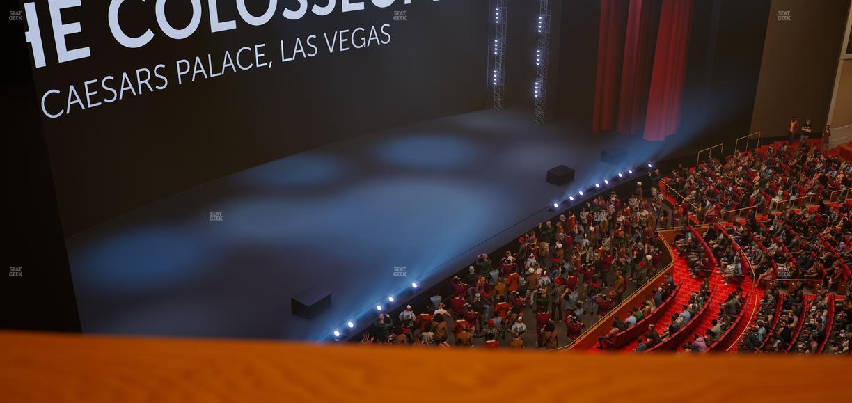 The Colosseum At Caesars Palace - Section 407 Seat View