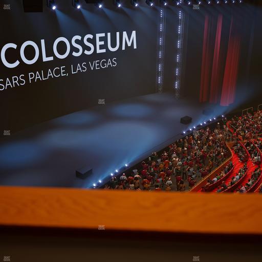The Colosseum At Caesars Palace - Section 407 Seat View