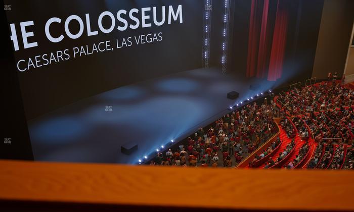 The Colosseum At Caesars Palace - Section 407 Seat View