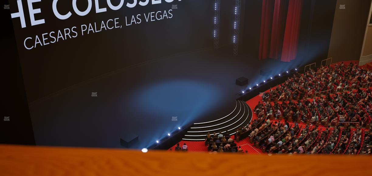 The Colosseum At Caesars Palace - Section 407 Seat View