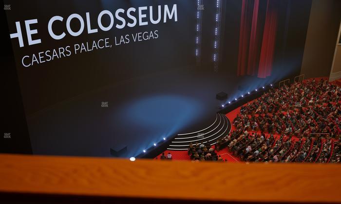 The Colosseum At Caesars Palace - Section 407 Seat View
