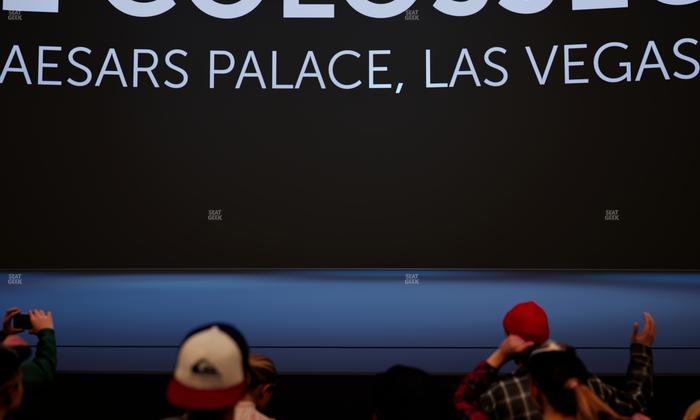 The Colosseum At Caesars Palace - Section Ga Pit Seat View