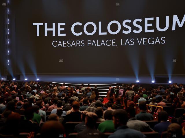The Colosseum At Caesars Palace - Section Loge 104 Seat View