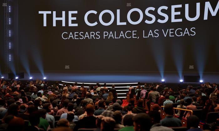 The Colosseum At Caesars Palace - Section Loge 104 Seat View