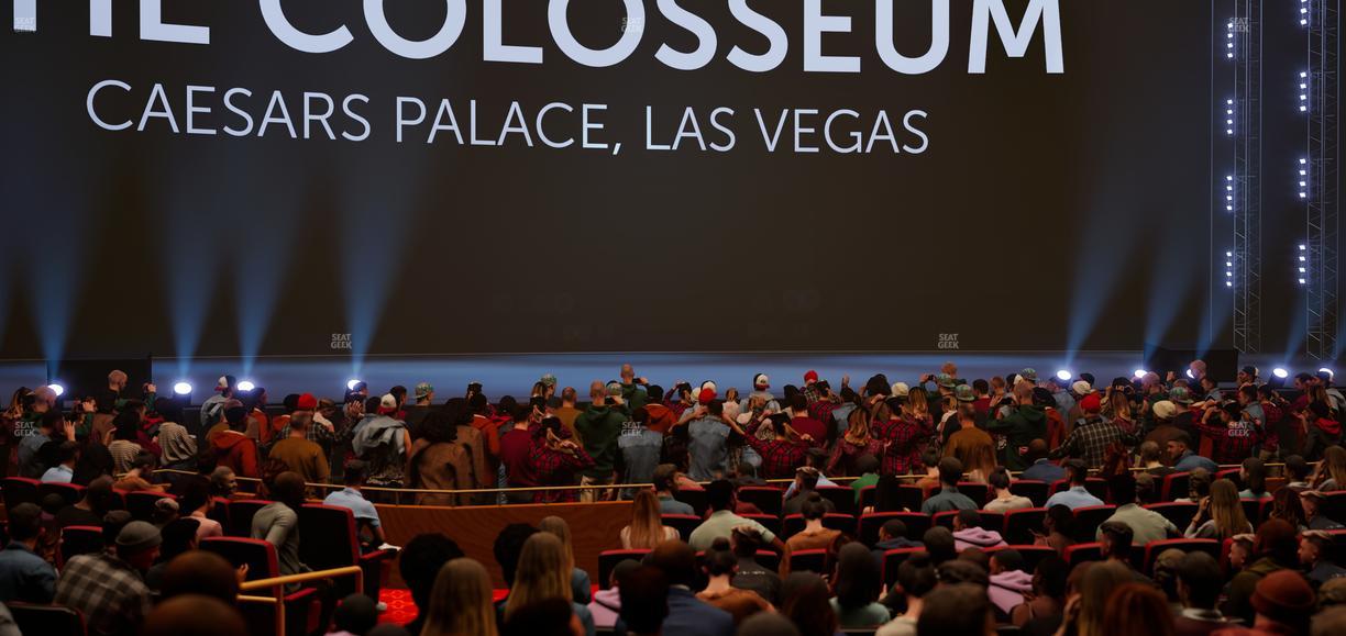 The Colosseum At Caesars Palace - Section Loge 104 Seat View