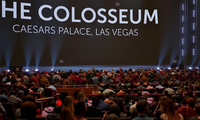 The Colosseum At Caesars Palace - Section Loge 104 Seat View