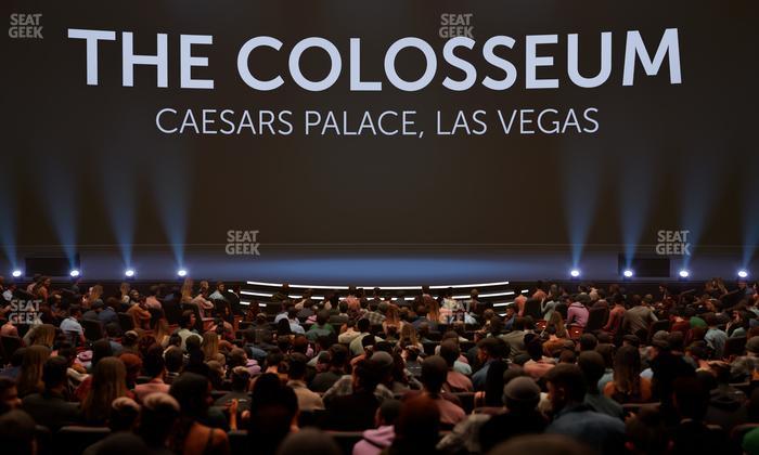 The Colosseum At Caesars Palace - Section Loge 104 Seat View