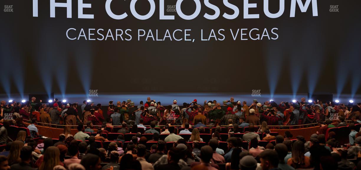 The Colosseum At Caesars Palace - Section Loge 104 Seat View