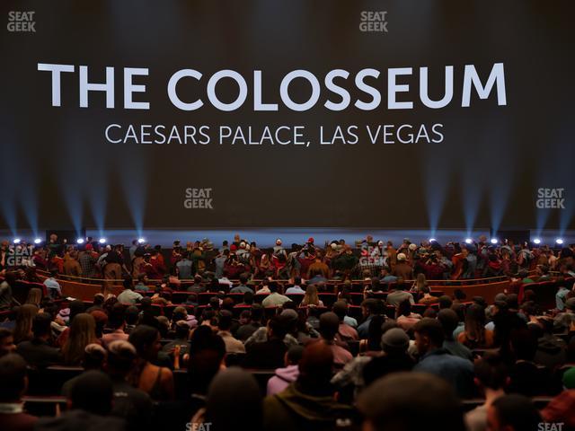 The Colosseum At Caesars Palace - Section Loge 104 Seat View